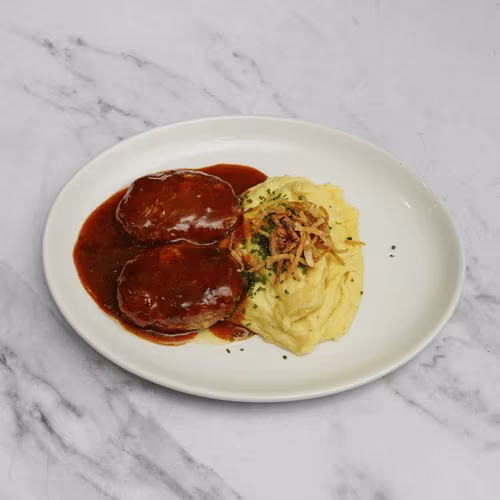 Faschiertes Kalbsbutterschnitzel