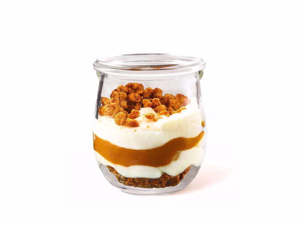 Tiramisu-Creme mit Biscoff Topping