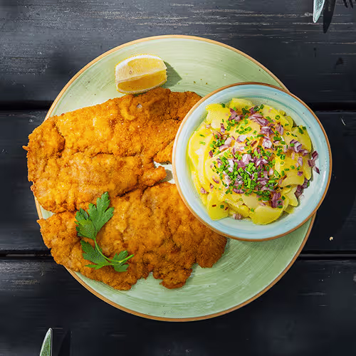 Schnitzel vom Huhn