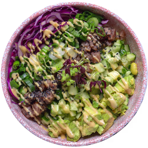 Tiki Tuna Poke Bowl