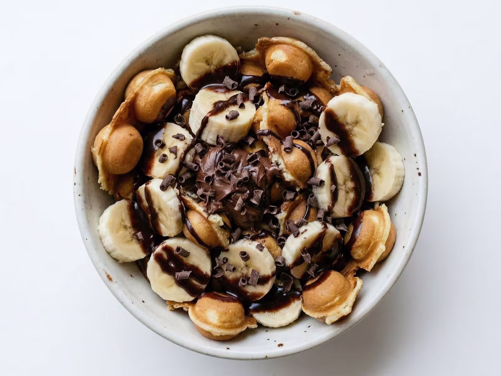 Banana Style Waffle Bowl