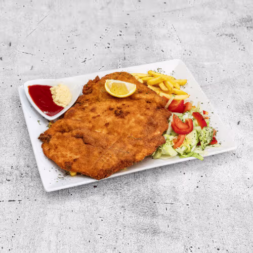 Schnitzel Wiener Art vom Huhn
