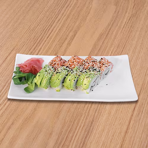 Avocado Sake Roll (6 Stück)