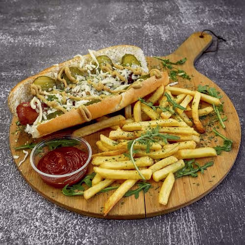 Käsekrainer Hot Dog