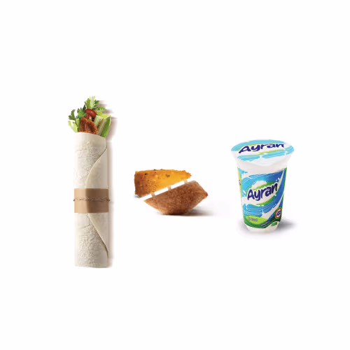 Cigköftem Big Wrap Menü (vegan)