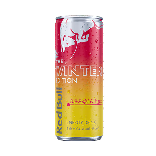 Red Bull WINTER EDITION - Fuji-Apfel & Ingwer