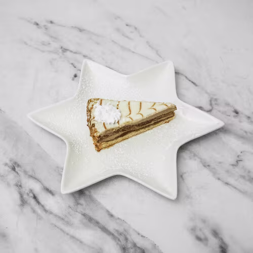 Cafe-Latte-Torte-Schnitte (1 Stück)