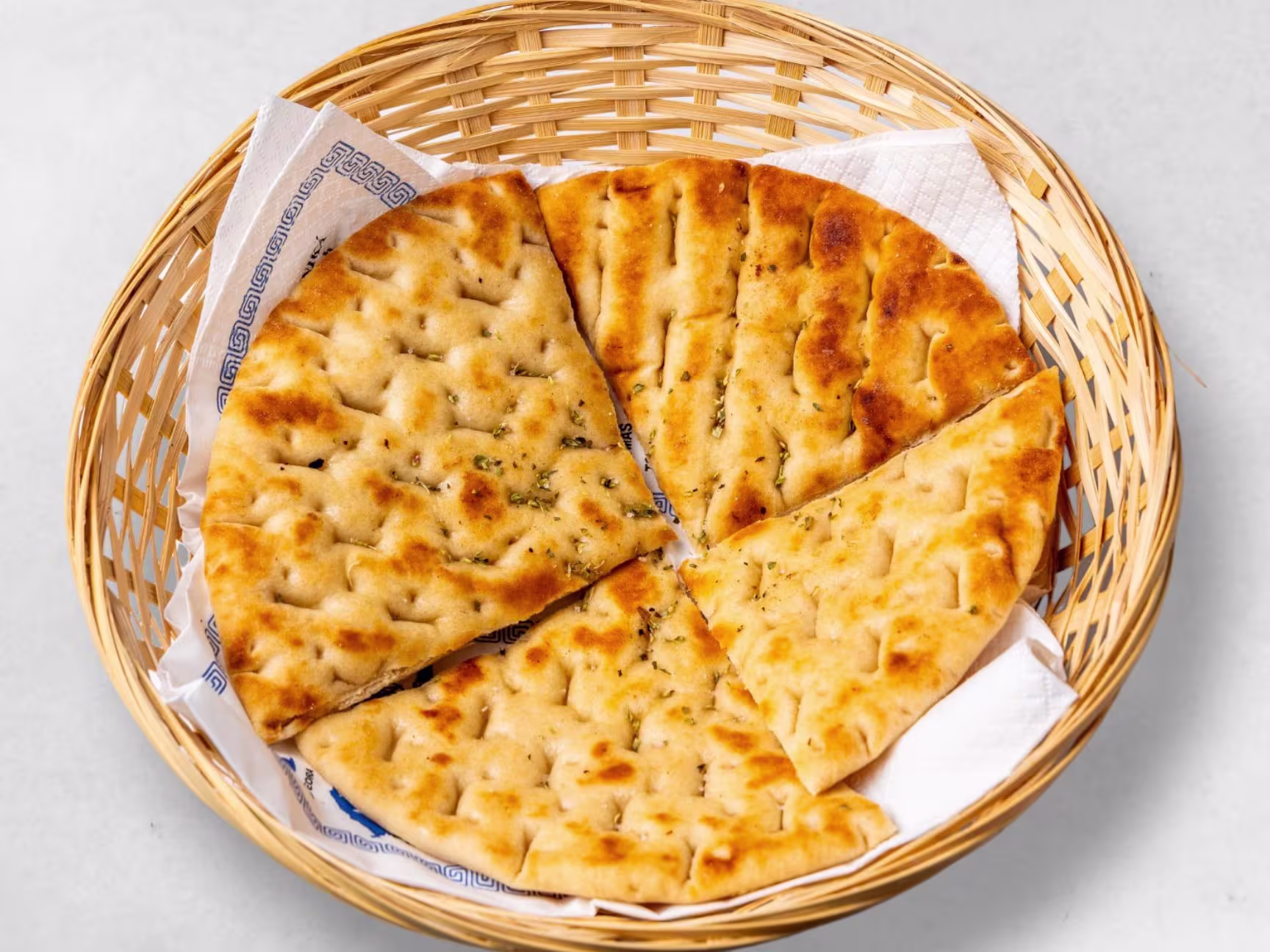 Pita mit Knoblauch