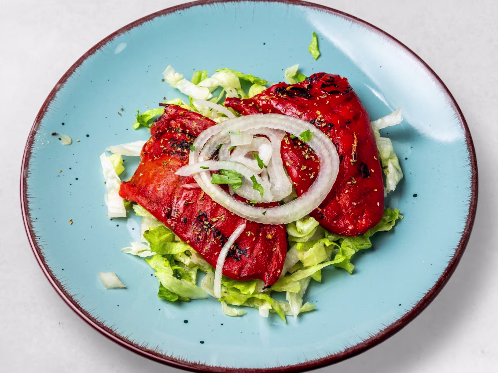 Gegrillte Paprika