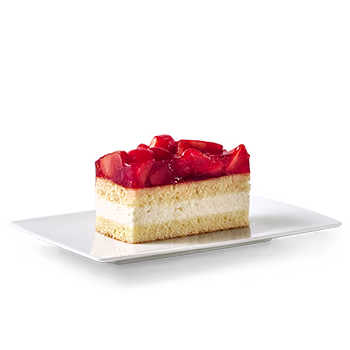 Erdbeer-Buttermilch-Schnitte