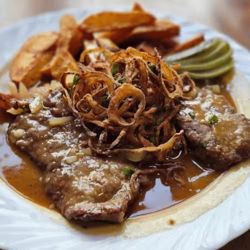 Zwiebelrostbraten