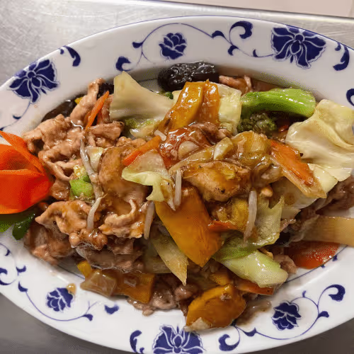 Schweinefleisch Chop-Suey