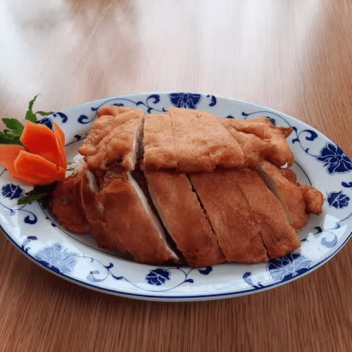 Knuspriges Hühnerfilet (pikant)