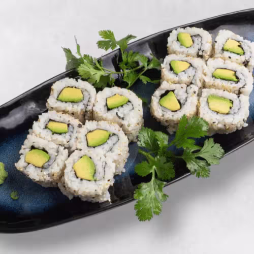 Avocado-Sesam Maki (12 Stück)