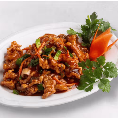Doppelt gebratenes Schweinefleisch (scharf)