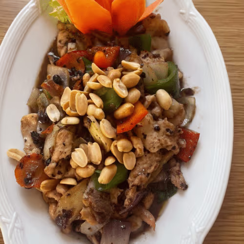 Schwarze acht Schätze mit Krabben (scharf)