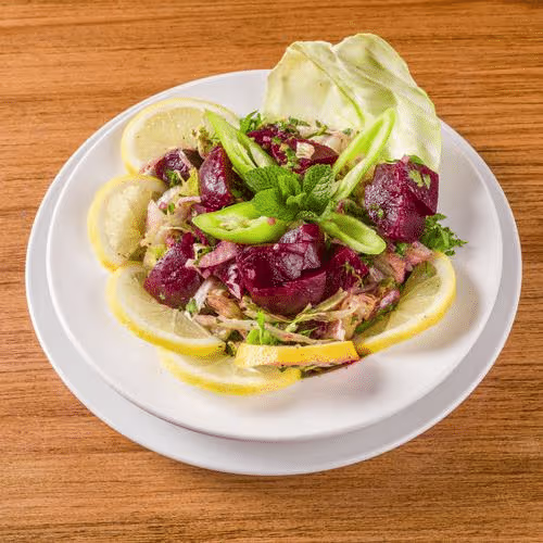 Rote-Rübe Salat (Vegan)