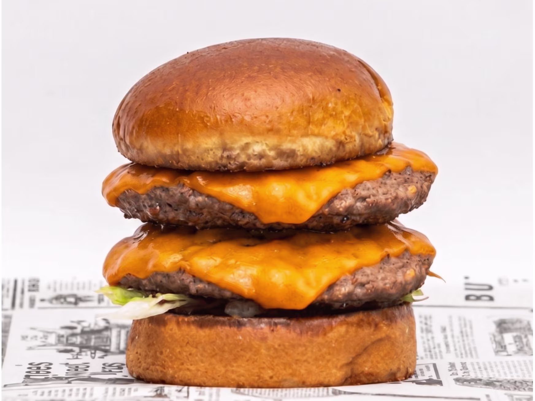 Doppelter Cheeseburger