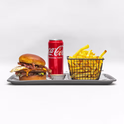 Einmal Alles Burger Menü
