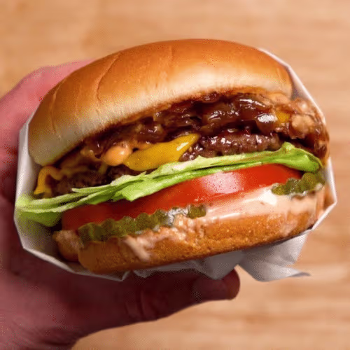 Veganer Burger