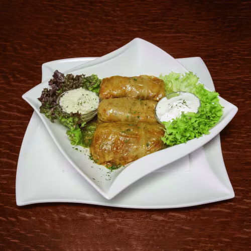 Hausgemachte Krautrouladen (3 Stück)