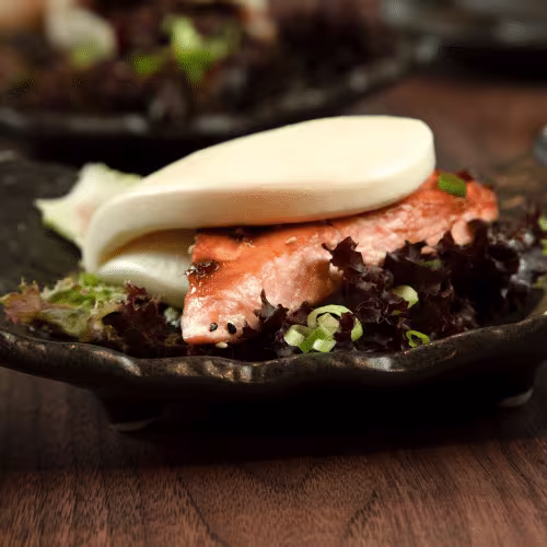 v30: Guo Bao mit Lachs