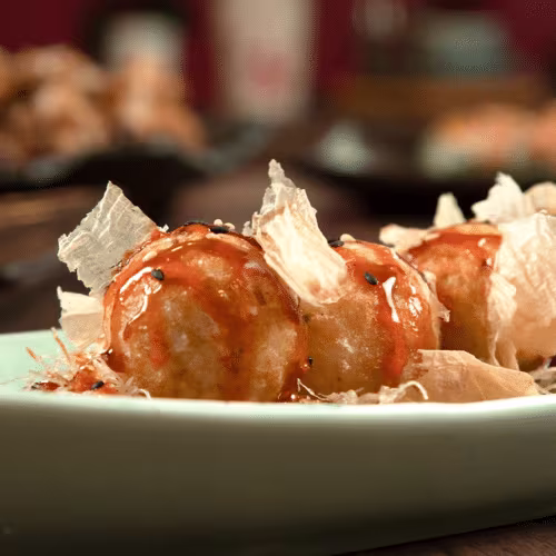 V11: Takoyaki (4 Stück, scharf)