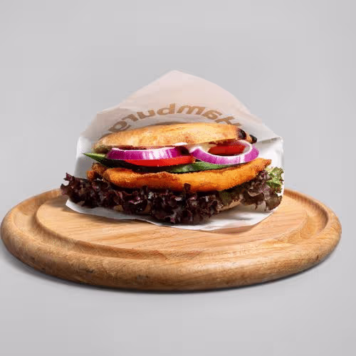 Hühnerschnitzel Sandwich