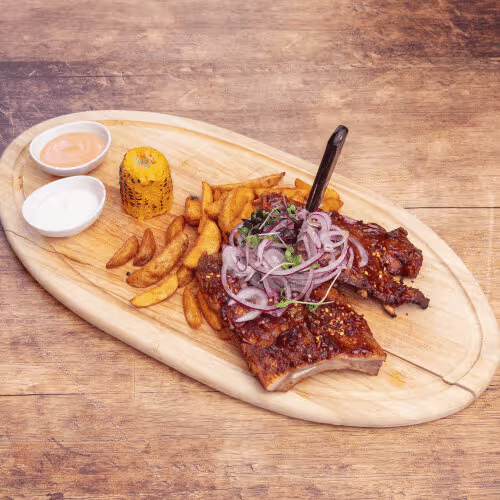 Spicey Pork Ribs (ca. 750g)