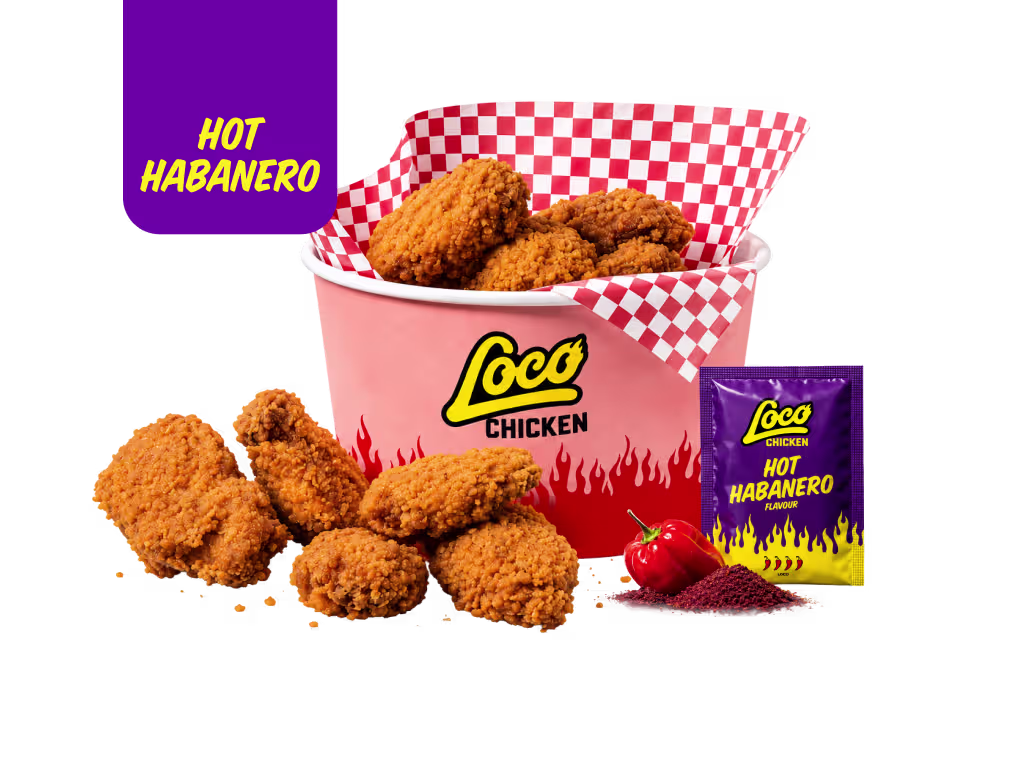 Hot Habanero Wings