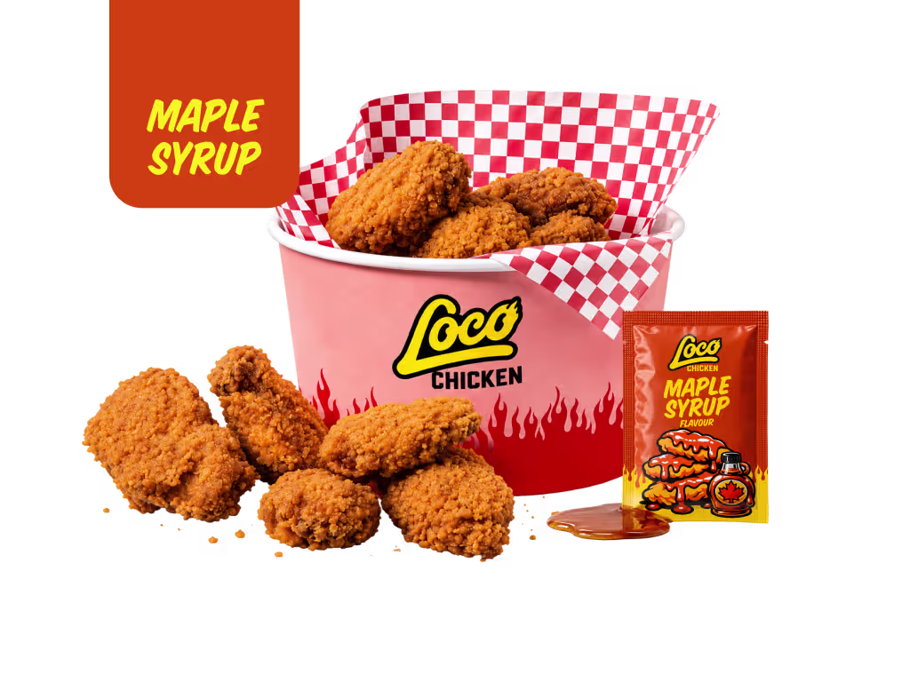 Maple Syrup Wings