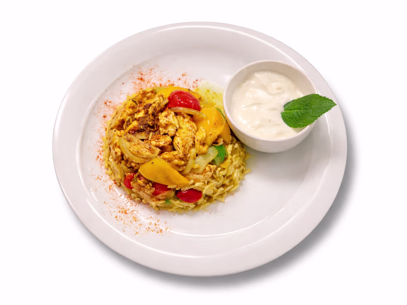 Biryani mit Hühnerfleisch