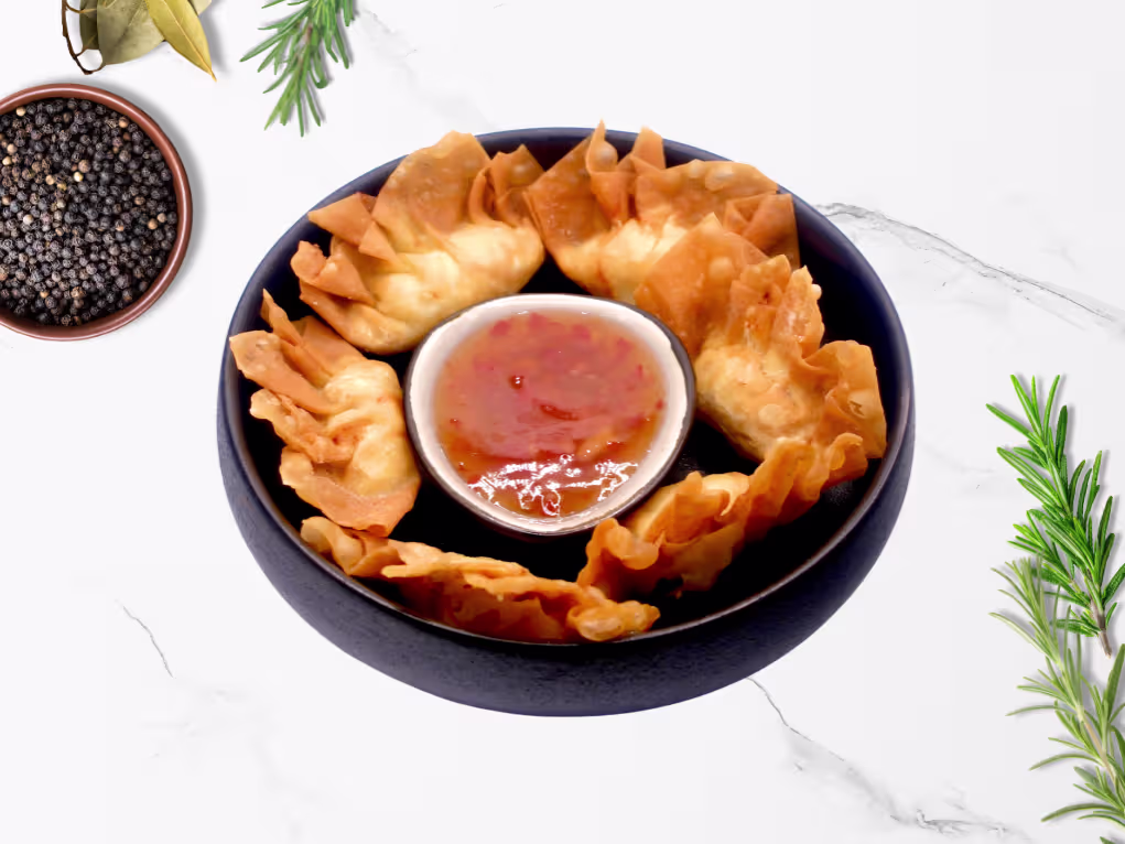 Gebackene Wantan