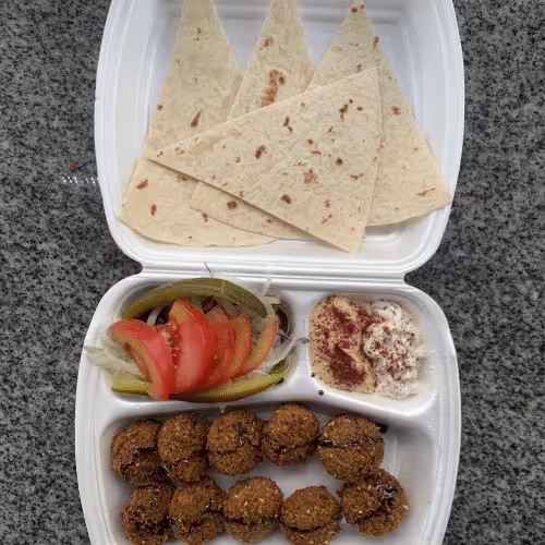 Falafel Teller