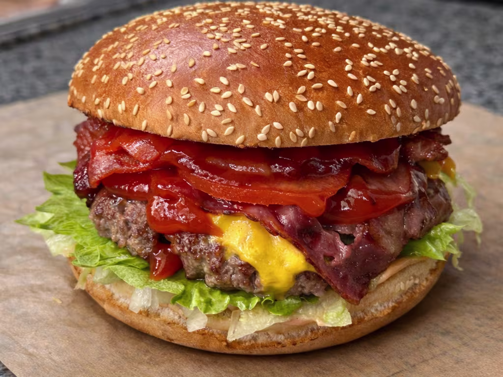 Chili Chees burger