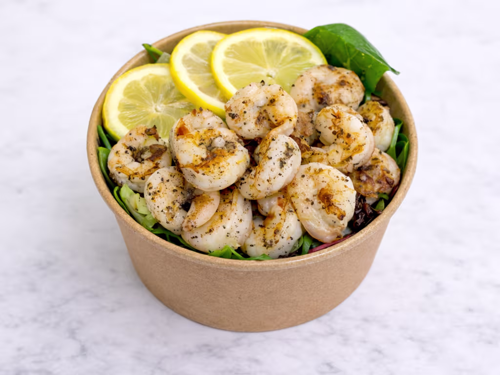 Shrimps salat