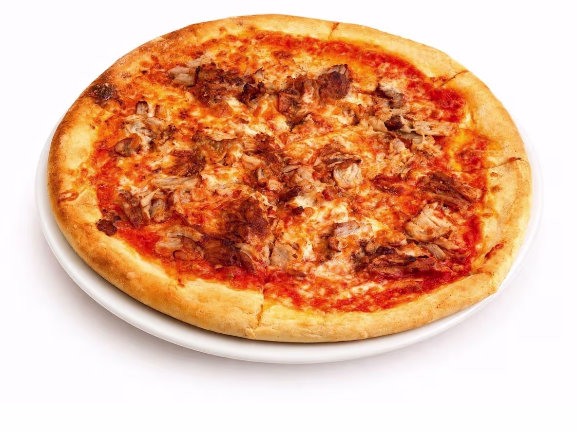 Pizza mit Hühner kebap Lebloom art