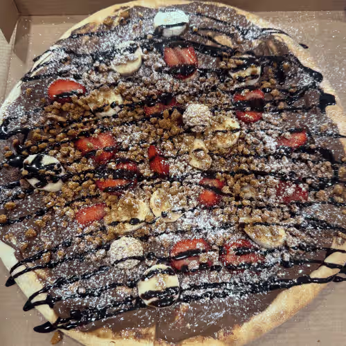 Süße Pizza