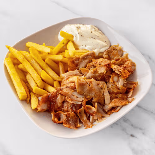 Hühnerfleisch-Kebap Box A