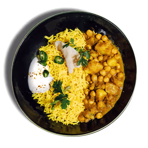 Kichererbsen Curry S (vegan)