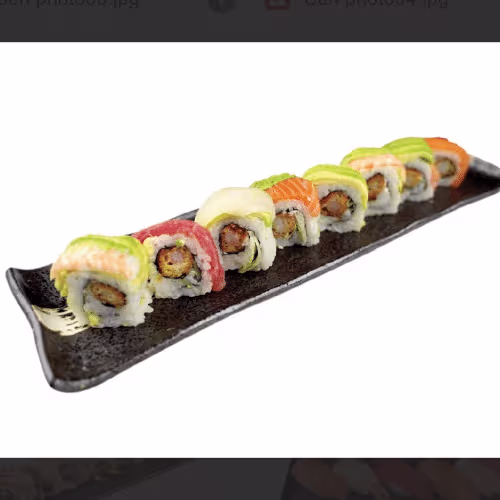 Rainbow Roll (8 Stück)