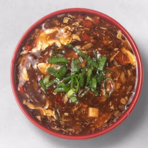 Pikante säuerliche Suppe