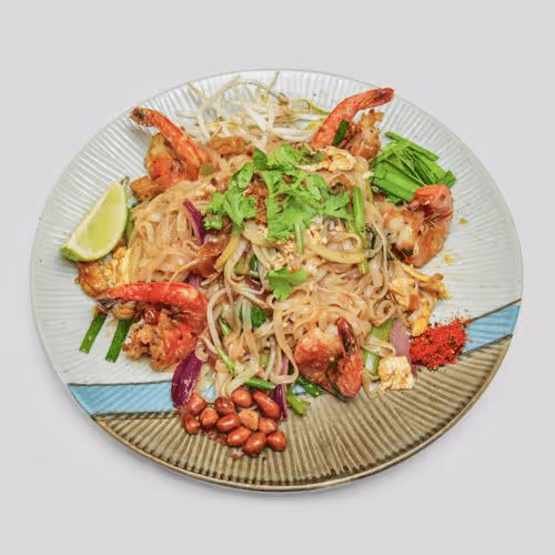 Pad Thai Garnelen
