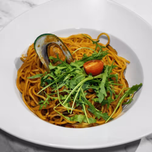Pasta Cozze (scharf)