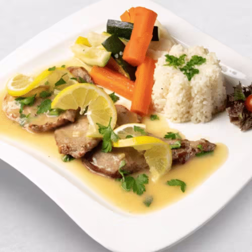 Scaloppine di Vitello al Limone