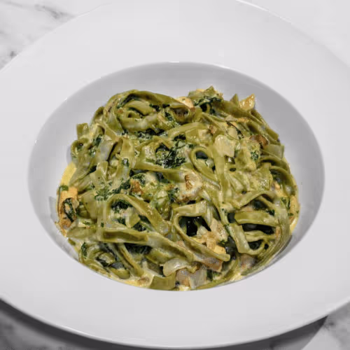 Pasta Salmone e Spinaci
