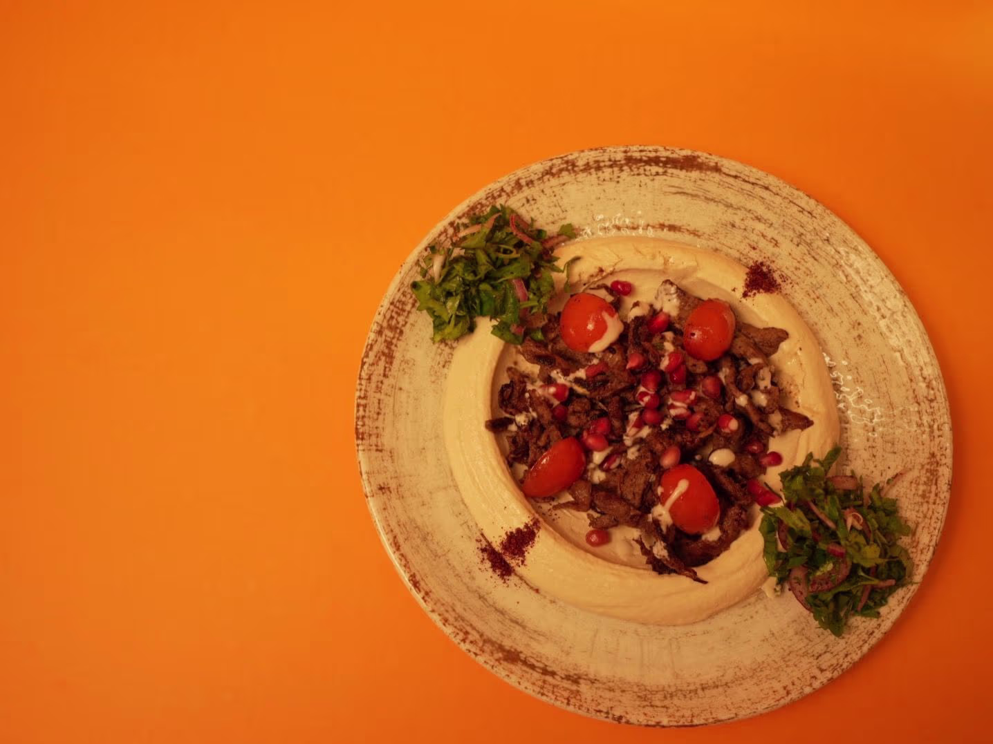 Hummus Bi Shawarma Rind