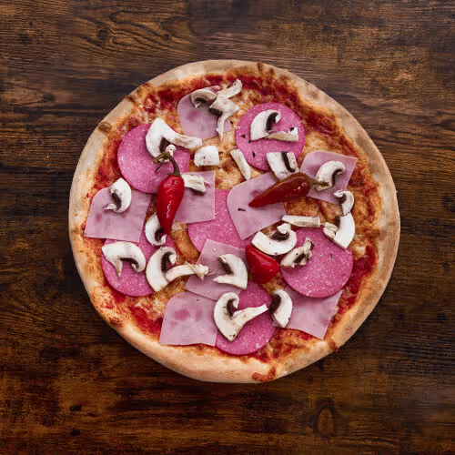 Pizza Diavolo (scharf)