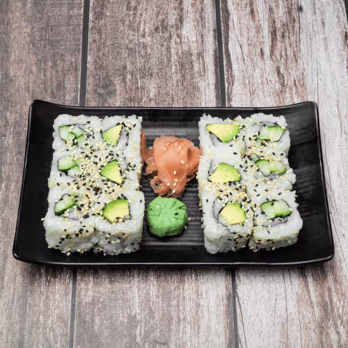 Vegan Maki Mix (klein, 12 Stück)