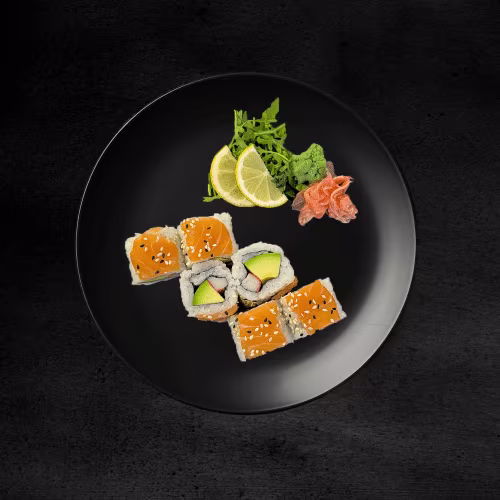 California Sake Maki (groß, 18 Stück)